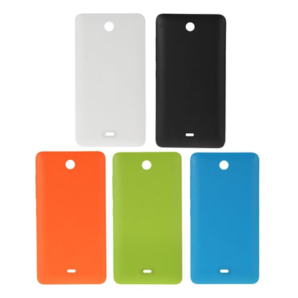 Frosted Surface Plastic Back Housing Cover for Microsoft Lumia 430(White)-garmade.com