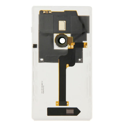 Housing Battery Back Cover With Flex Cable for Nokia Lumia 925(White)-garmade.com