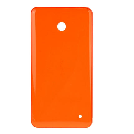 Housing Battery Back Cover + Side Button for Nokia Lumia 635 (Orange)-garmade.com