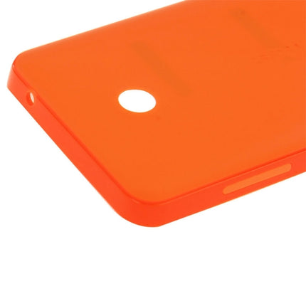 Housing Battery Back Cover + Side Button for Nokia Lumia 635 (Orange)-garmade.com