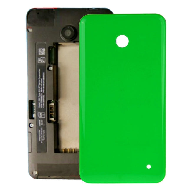 Housing Battery Back Cover + Side Button for Nokia Lumia 635 (Green)-garmade.com