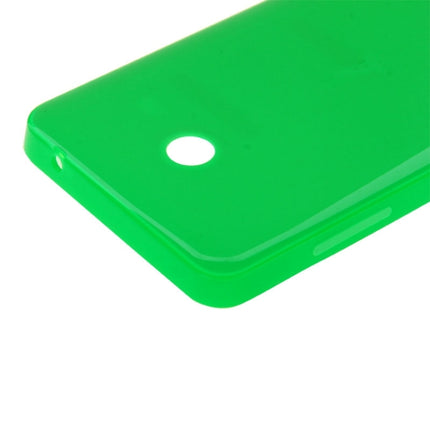 Housing Battery Back Cover + Side Button for Nokia Lumia 635 (Green)-garmade.com