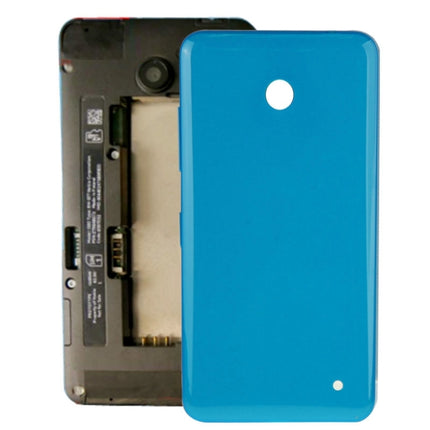 Housing Battery Back Cover + Side Button for Nokia Lumia 635(Blue)-garmade.com