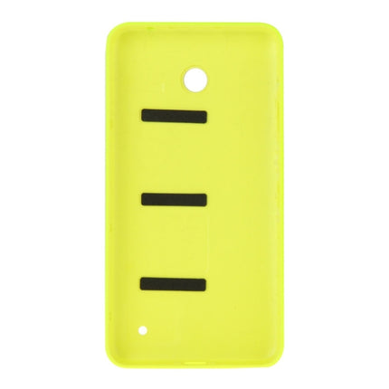Housing Battery Back Cover + Side Button for Nokia Lumia 635(Yellow)-garmade.com