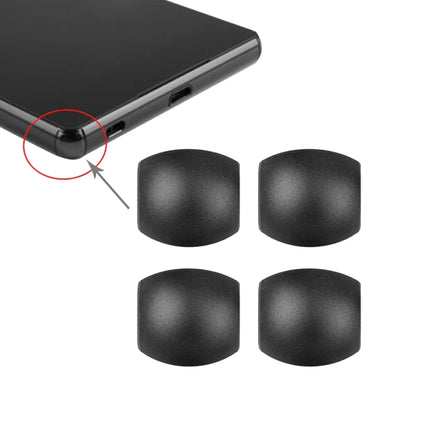 4 PCS Front Bezel Edge for Sony Xperia Z3(Black)-garmade.com