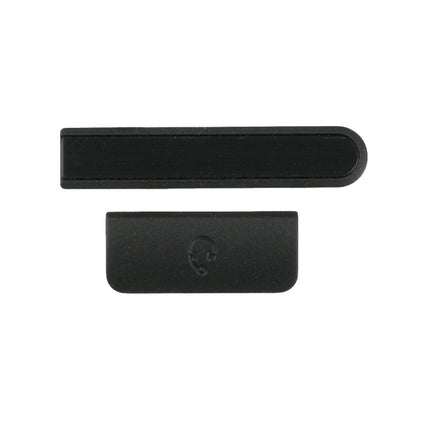 Earphone Button & Volume Button for Sony Xperia ZR / M36h(Black)-garmade.com