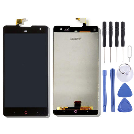 LCD Screen and Digitizer Full Assembly for ZTE Nubia Z7 Max / NX505J(Black)-garmade.com
