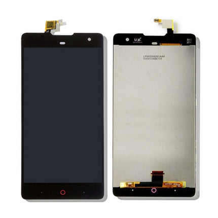 LCD Screen and Digitizer Full Assembly for ZTE Nubia Z7 Max / NX505J(Black)-garmade.com