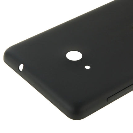 Bright Surface Solid Color Plastic Battery Back Cover for Microsoft Lumia 535(Black)-garmade.com