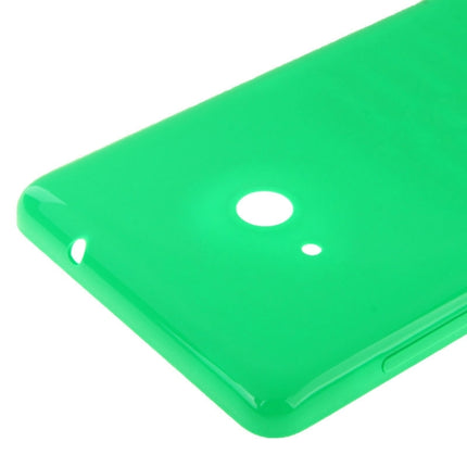 Bright Surface Solid Color Plastic Battery Back Cover for Microsoft Lumia 535(Green)-garmade.com