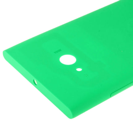 Solid Color Plastic Battery Back Cover for Nokia Lumia 730(Green)-garmade.com