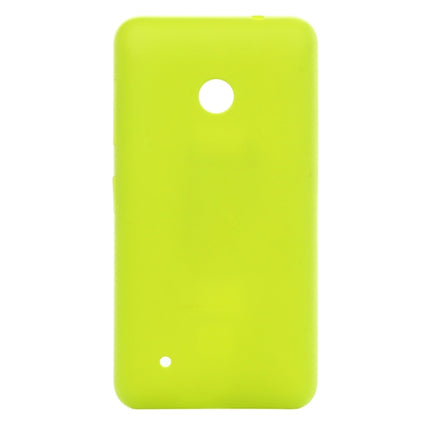Solid Color Plastic Battery Back Cover for Nokia Lumia 530 (Yellow)-garmade.com