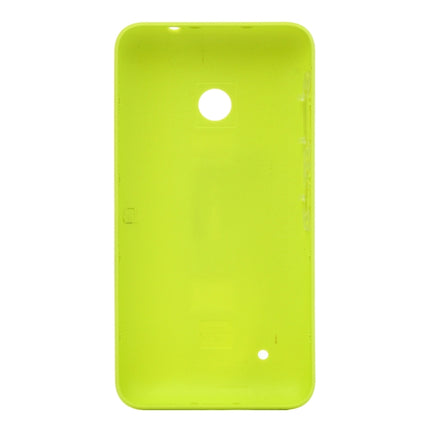 Solid Color Plastic Battery Back Cover for Nokia Lumia 530 (Yellow)-garmade.com