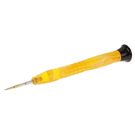 XL-0.8 Embedded Crystal Flower Professional Versatile 0.8 Pentalobe Screwdriver for Mobile Phone / Tablets Repair, Random Color Delivery(Green,Yellow,Red,Blue)-garmade.com