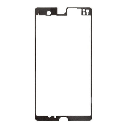 Front Housing Panel LCD Frame Adhesive Sticker for Sony Xperia Z / L36h / C6603-garmade.com