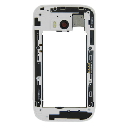 Middle Frame Bezel for Nokia Lumia 822(White)-garmade.com