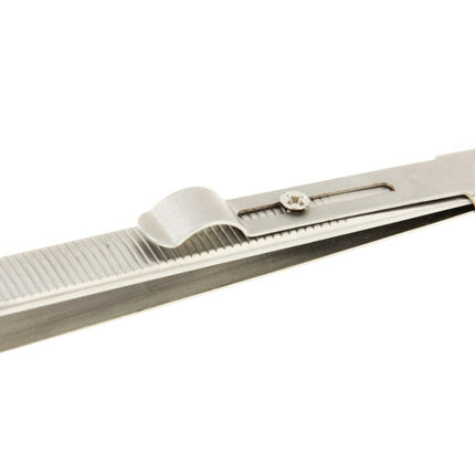 JAKEMY JM-T9-11 Adjustable Straight Tweezers(Silver)-garmade.com