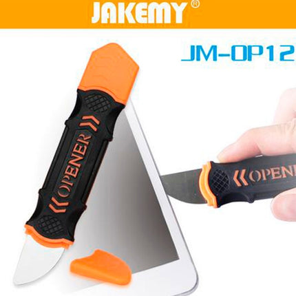 JAKEMY JM-OP12 Flexible Double-end Metal Opening Prying Tool for Samsung / iPhone / iPad / Laptop / Tablet PC-garmade.com