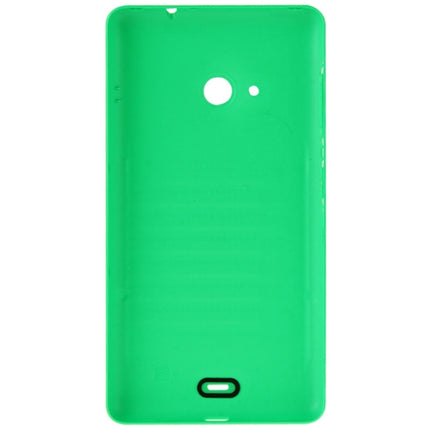 Smooth Surface Plastic Back Housing Cover for Microsoft Lumia 535(Green)-garmade.com