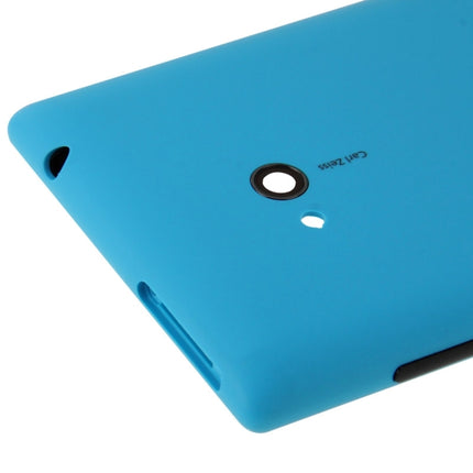 Frosted Surface Plastic Back Housing Cover for Nokia Lumia 720(Blue)-garmade.com