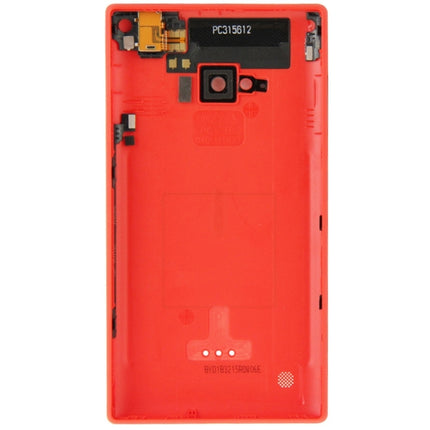 Frosted Surface Plastic Back Housing Cover for Nokia Lumia 720(Red)-garmade.com