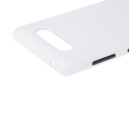 Solid Color NFC Battery Back Cover for Nokia Lumia 820(White)-garmade.com