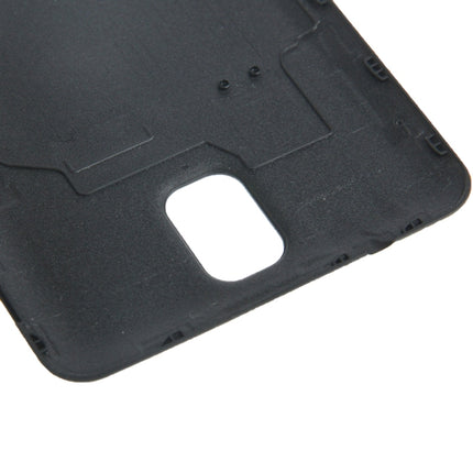 Replacement Litchi Texture Plastic Battery Cover for Samsung Galaxy Note III / N9000(Black)-garmade.com