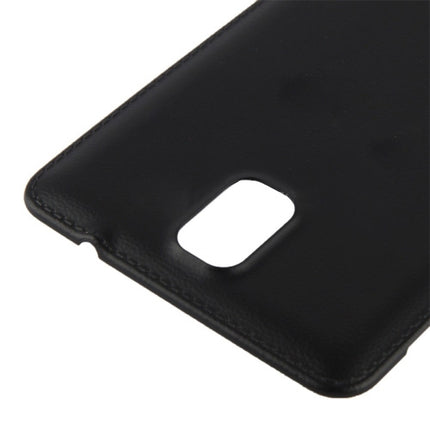 Plastic Battery Cover for Samsung Galaxy Note III / N9000(Black)-garmade.com