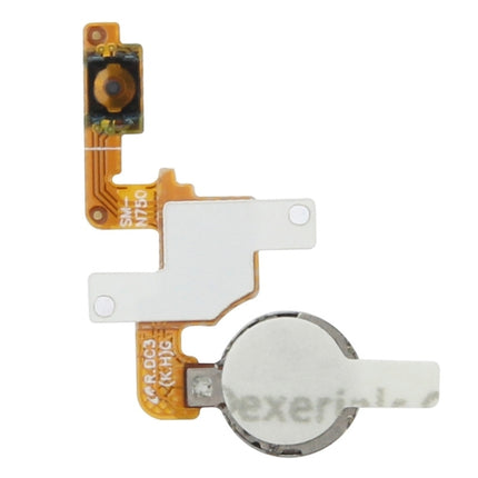 Vibrator and Power Button Flex Cable for Samsung Galaxy Note 3 Neo / N750-garmade.com