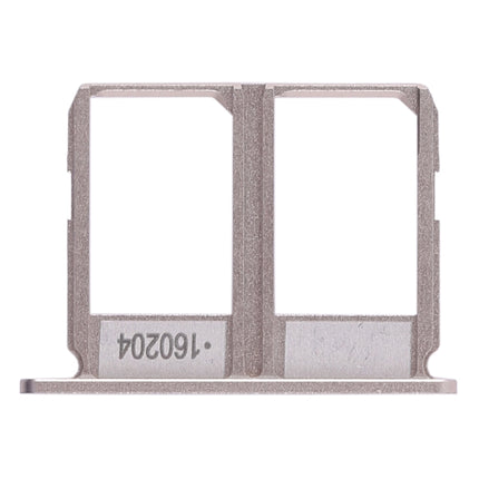 2 SIM Card Tray for Samsung Galaxy S6(Gold)-garmade.com