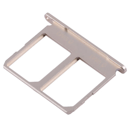 2 SIM Card Tray for Samsung Galaxy S6(Gold)-garmade.com