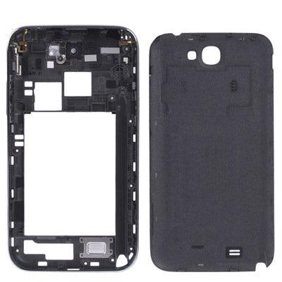 Replacement Full Housing Chassis For Samsung Galaxy Note II / N7100 Black-garmade.com