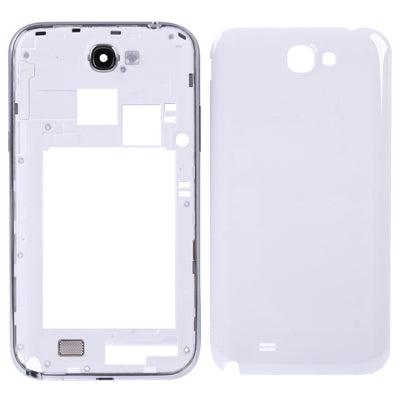 Replacement Full Housing Chassis For Samsung Galaxy Note II / N7100 White-garmade.com