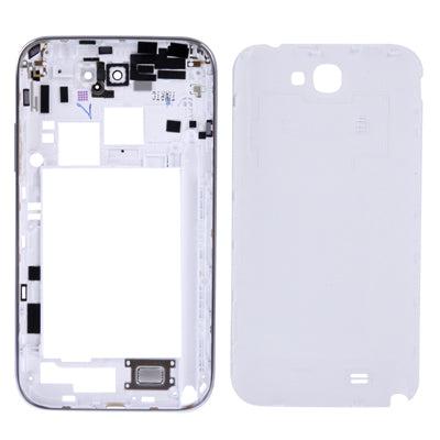 Replacement Full Housing Chassis For Samsung Galaxy Note II / N7100 White-garmade.com