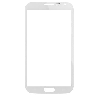 For Galaxy Note II / N7100 Original Front Screen Outer Glass Lens (White)-garmade.com