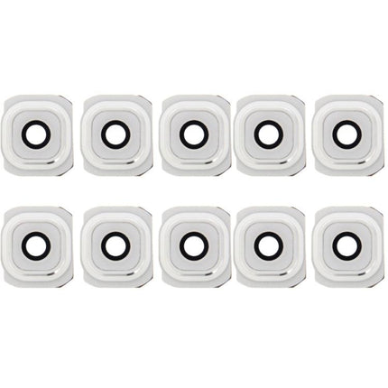 10 PCS Camera Lens Cover for Samsung Galaxy S6 / G920F White-garmade.com