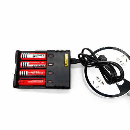 Universal Lithium Battery Charger for 26650 / 22650 / 18650 / 17670 / 18490 / 17500 / 17335 / 16340 / 14500 / 10440 (100V - 240V)(Black)-garmade.com