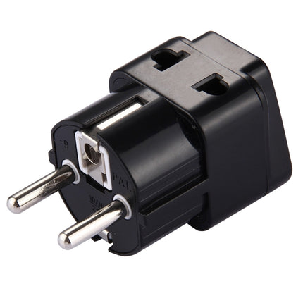 WD-9 Portable Universal Plug to (French / German) EU Plug Adapter Power Socket Travel Converter-garmade.com
