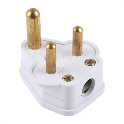 Power Plug Travel Power Adaptor, UK Plug(White)-garmade.com