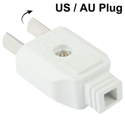 US / AU Plug AC Wall Universal Travel Power Socket Plug Adaptor(White)-garmade.com