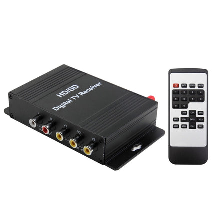 High Speed ISDB-T Mobile Digital Car TV Receiver, Suit for Brazil / Peru / Chile etc. South America Market(Black)-garmade.com