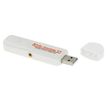 Mini Digital USB 2.0 Dual Module DVB Analog TV Stick, Support FM + AV + DVB-T / T2 / C-garmade.com