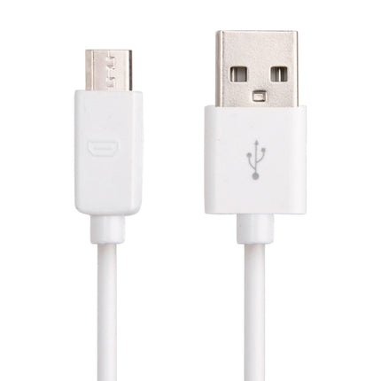 20 PCS 1m Micro USB Port USB Data Cable(White)-garmade.com