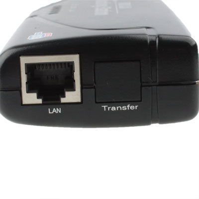 Hi-speed USB 2.0 Docking Station with 8 Ports (2xUSB 2.0 + PS2 Mouse + PS2 Keyboard + RS232 + DB25 + LAN + Upstream),Black(Black)-garmade.com