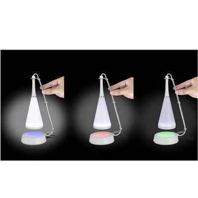 Multifunctional USB LED Desk Lamp, Touch Sensor + Mini Bluetooth V4.0 Speaker(White)-garmade.com