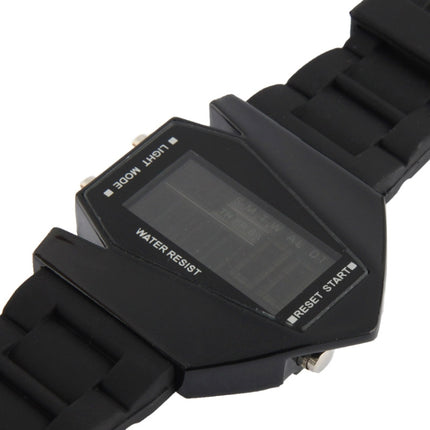 Fashion LED Digital Watch with Special Design Case(Black)-garmade.com