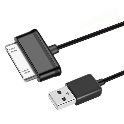 1m 30 Pin to USB Data Charging Sync Cable, For Galaxy Tab 7.0 Plus / Galaxy Tab 7.7 / Galaxy Tab 7 / P1000 / Galaxy Tab 10.1 / P7100 / Galaxy Tab 8.9 / P7300 / Galaxy Tab 10.1 / Galaxy Note 10.1 / Galaxy Note 8.0-garmade.com