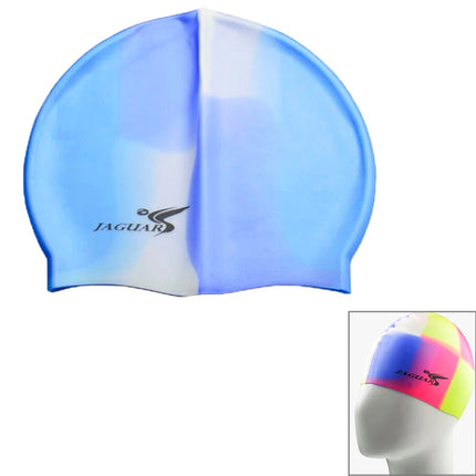 Swimming Cap, Excellent Waterproof Swimming Hat, Elastic Silicone Hot Spring Cap (MC109)-garmade.com