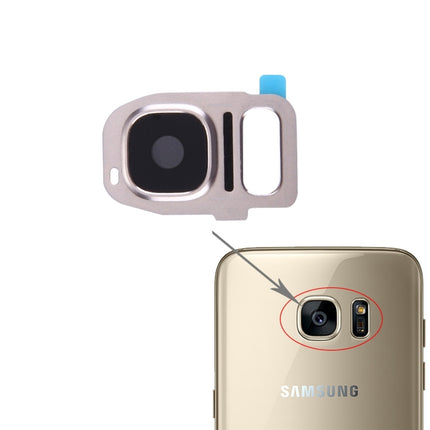 Rear Camera Lens Cover for Samsung Galaxy S7 / G930(Gold)-garmade.com