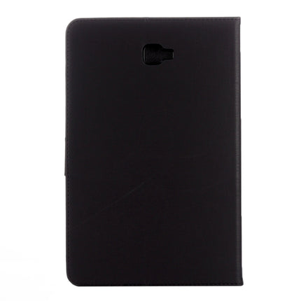 For Galaxy Tab A 10.1 (2016) / P580 Butterflies Love Flowers Embossing Horizontal Flip Leather Case with Holder & Card Slots & Wallet(Black)-garmade.com